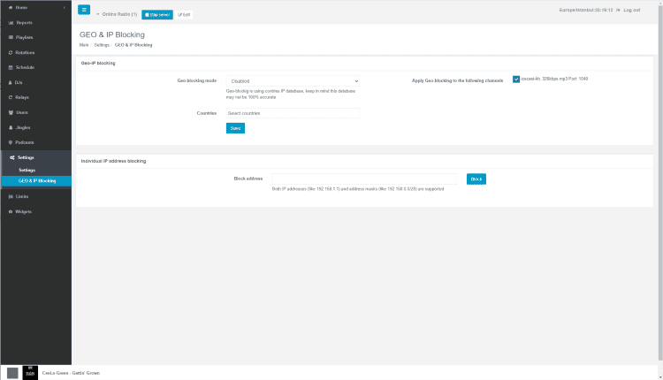 Everestcast Pro Geo & IP Blocking