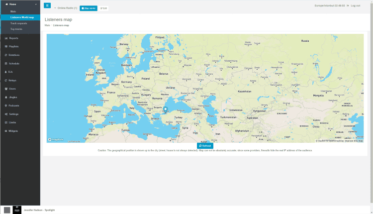 EverestCast Pro Listner Map