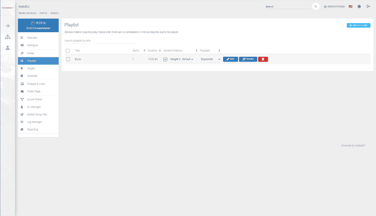 MediaCP Playlist Manager